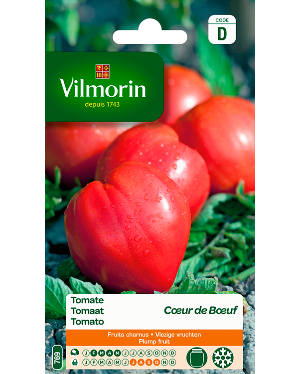 Vilmorin Tomatenzaden Coeur De Boeuf 1g