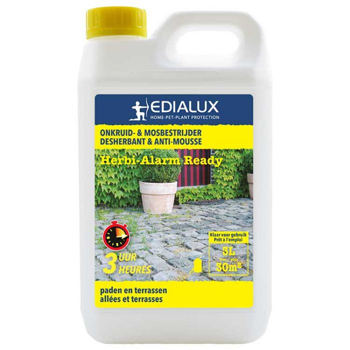 Gebruiksklare onkruidbestrijder Pad & Terras 3L 