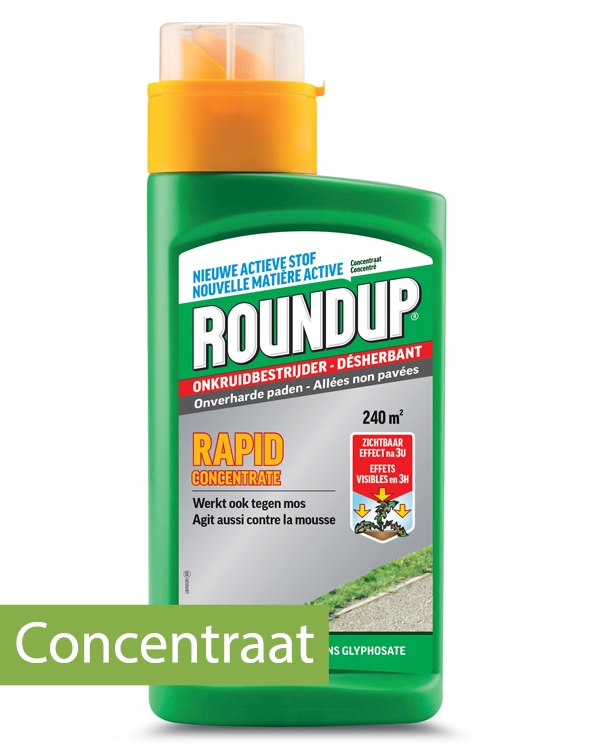 Onkruidverdelger Roundup Rapid concentraat 240m²
