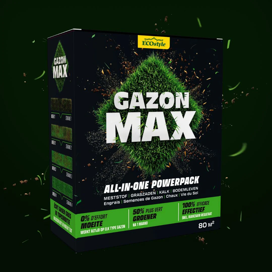  Ecostyle All-in-One GazonMax 4kg | Groen gazon in no-time! (80m²)