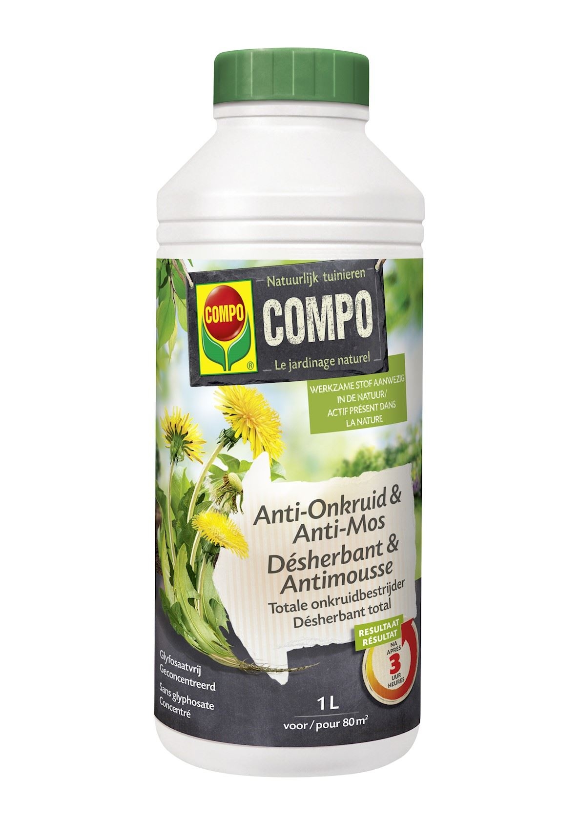 Compo Biologische Mos- en Onkruidbestrijding 1L