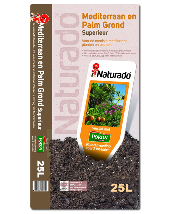 Potgrond Mediterrane planten 25L