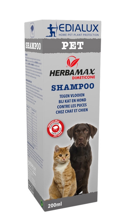 Vlooienshampoo hond zonder insecticiden 200 ml
