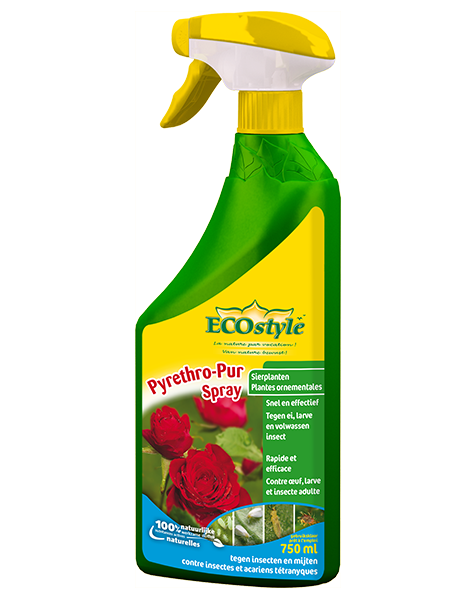 Pyrethro Pur Spray tegen insecten op sierplanten 750ml