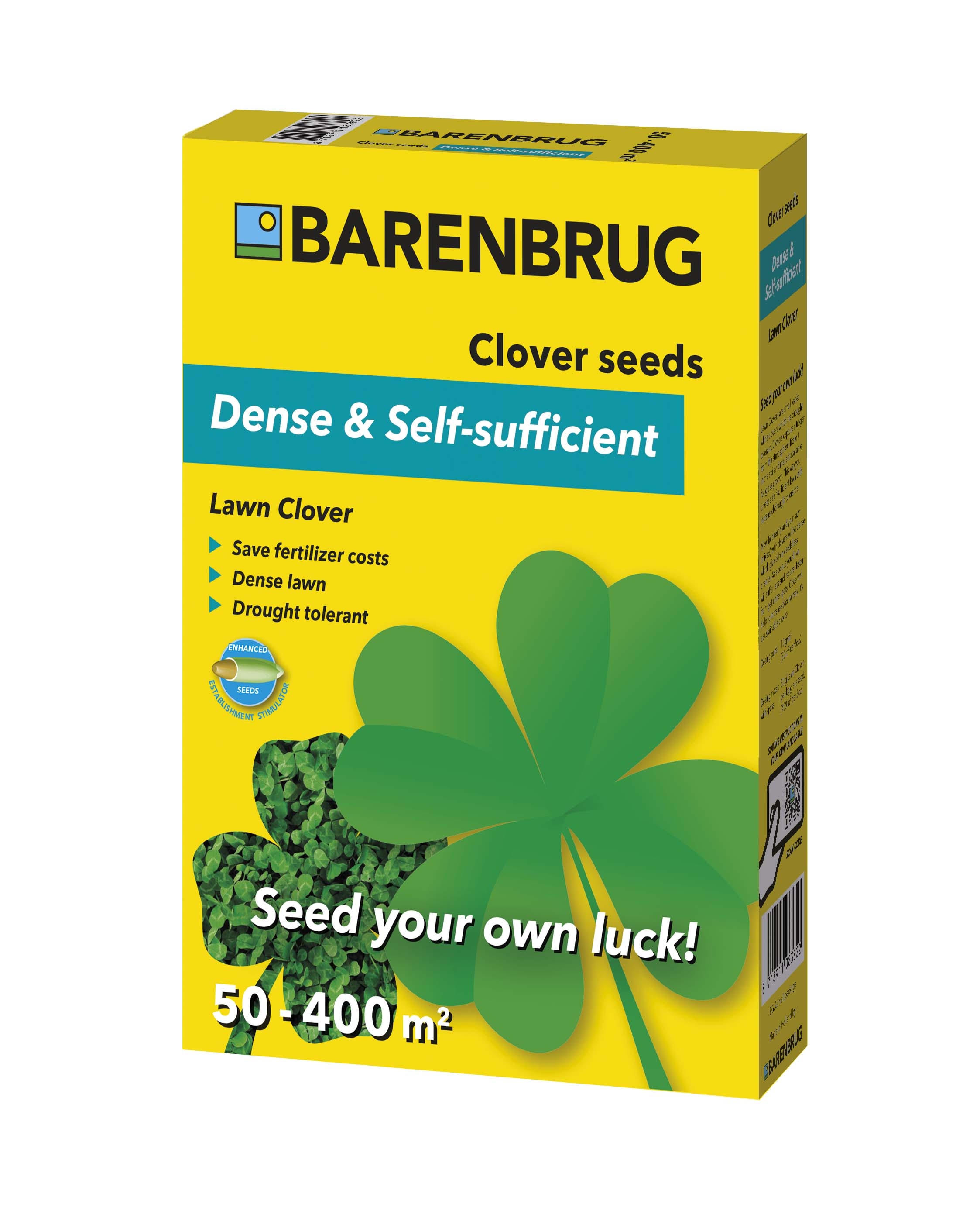 Barenbrug Turf Clover Microclover klaverzaad tot 400 m² 🍀