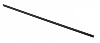 Lans 40 cm, zwart, dubbelzijdige klemaansluiting