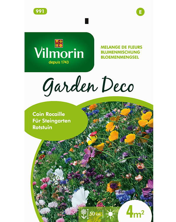 Bloemenmengsel zaden Rotstuin 8g