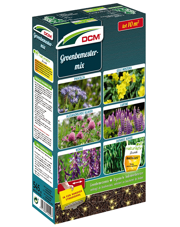 DCM Groenbemester Mix voor moestuin 10m²