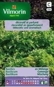 Vilmorin Zaden Basilicum gemengd