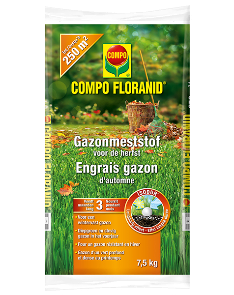 Compo Floranid Gazonmeststof Herfst 250 m²