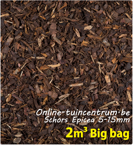 Belgische sierschors 5-15 mm/big bag 2 ENm²