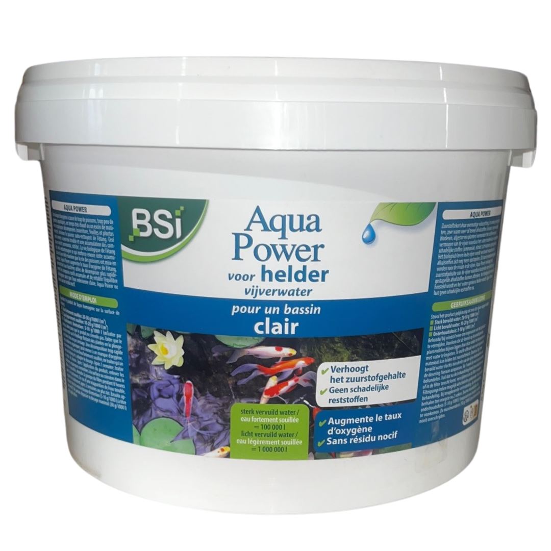  Aqua Power dubbele werking (5kg) | Kristalhelder vijverwater  💦