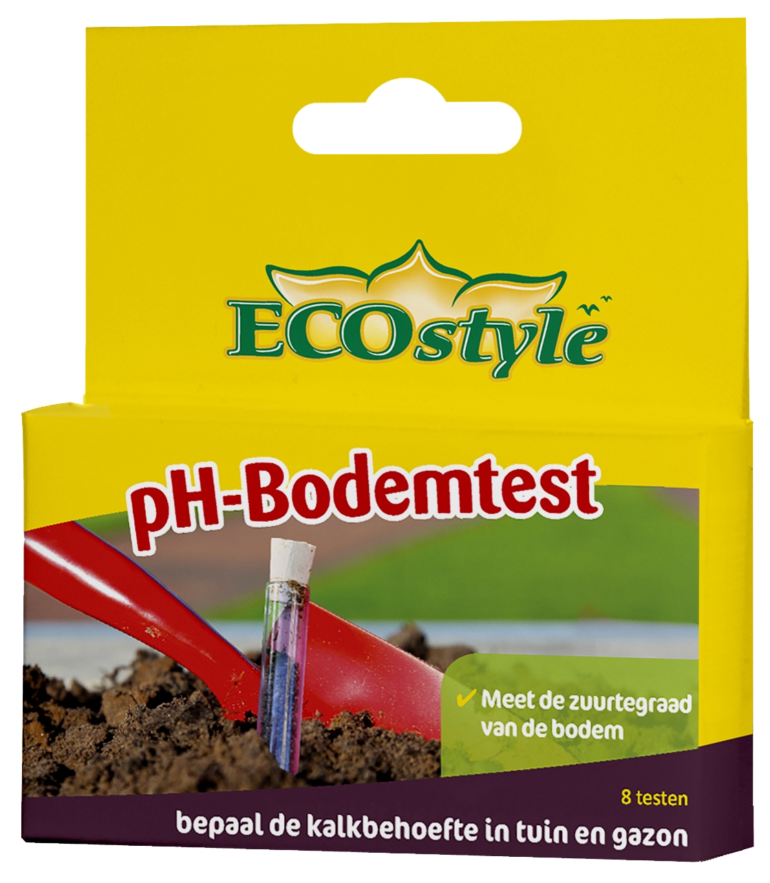 pHbodemtest Meet de zuurgraad van je bodem met 8 tests