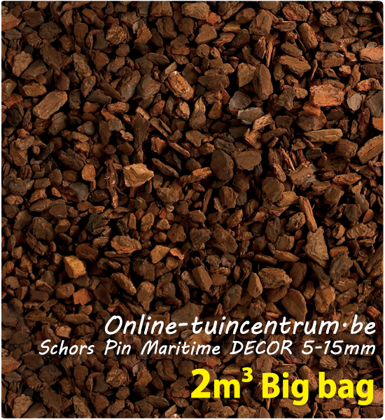 Decoratieve schors PREMIUM 5-15 mm/big bag 2 ENm³