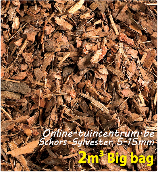 Boomschors pinus sylvester 5-15 mm/big bag 2 ENm³