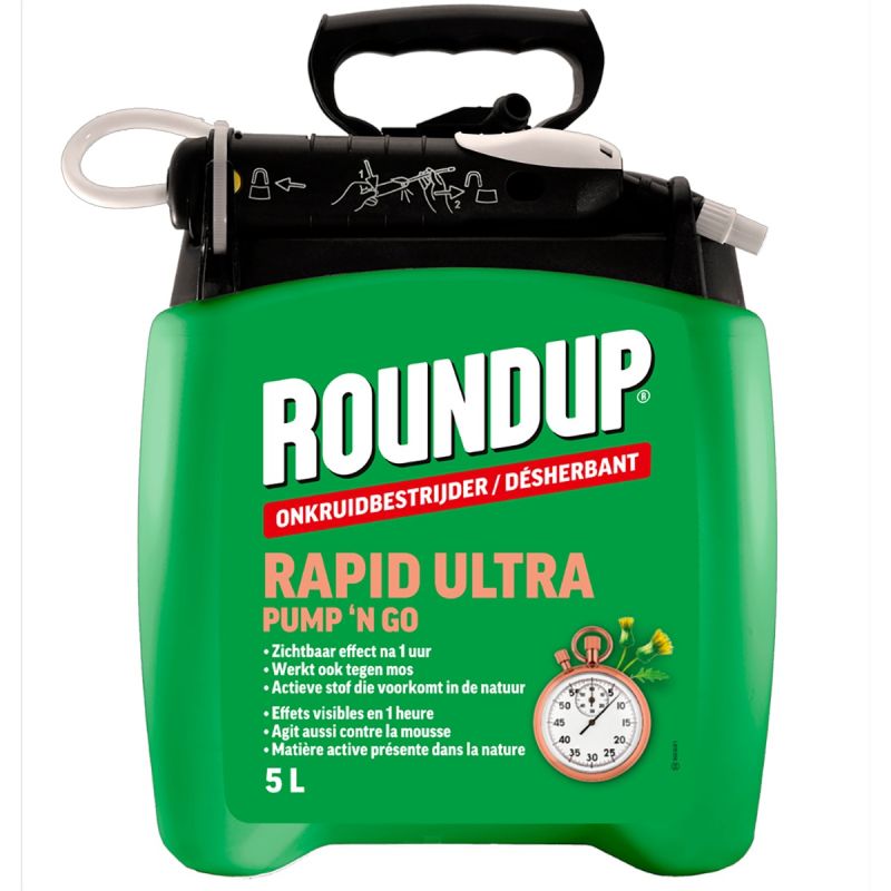 Roundup Pump 'n Go Totale onkruidbestrijder 5l