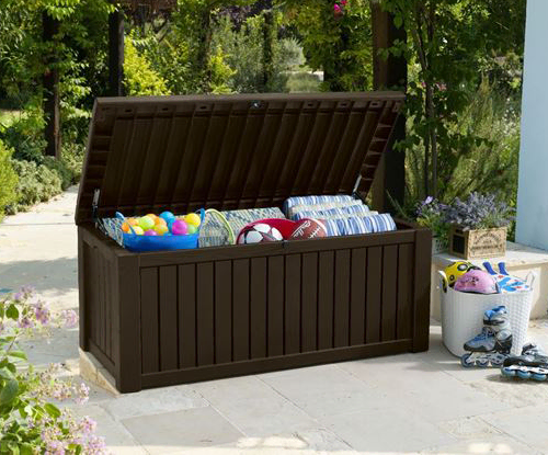 Opbergen in de tuin Keter Rockwood Deck Box 