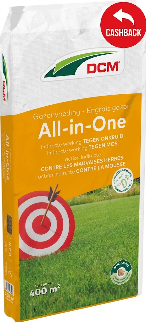 DCM All-In-One complete gazonmeststof 400m² 🎯