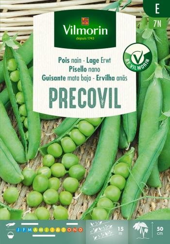 Vilmorin lage erwt zaden Precovil 