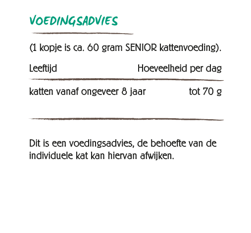 Ecostyle Kattenvoer VitaalCompleet Senior 4Kg