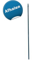 Metaalsteel groen gelakt