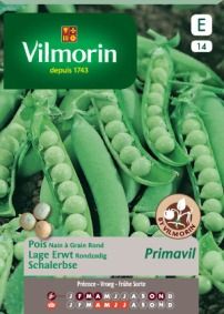 Vilmorin Zaden Primavil Erwten 150gr