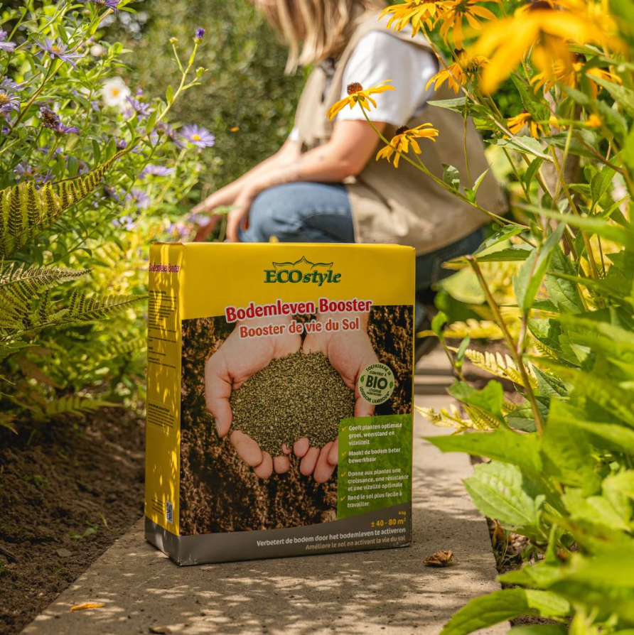 ECOstyle Bodemleven Booster 4 kg – gezonde bodem, gezonde planten 🌱