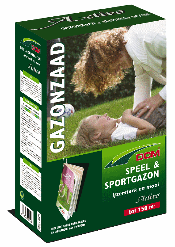 DCM Activo Plus graszaad speel en sport 50m²