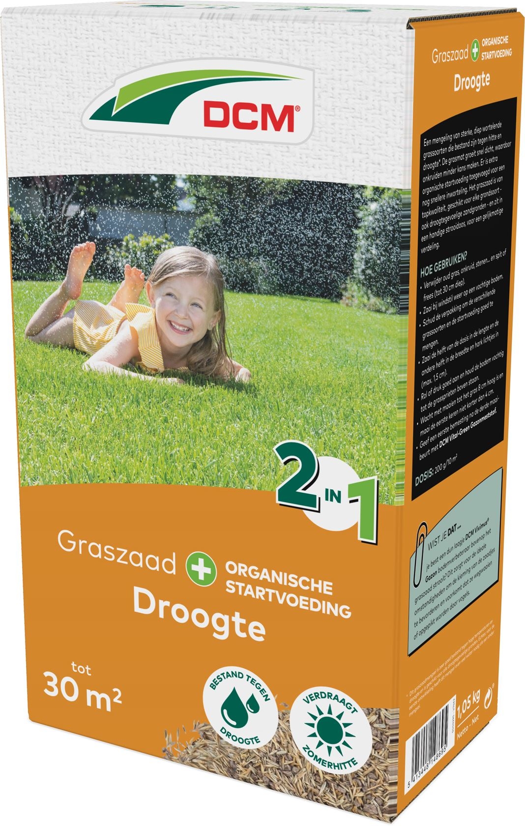Graszaad plus droogte- en hittebestendig 30 m²
