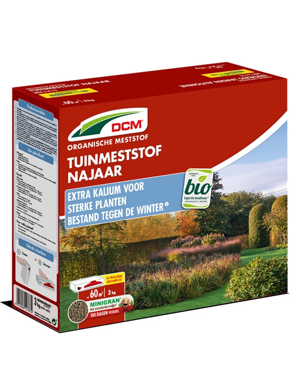 DCM Tuinmeststof najaar 60 m²