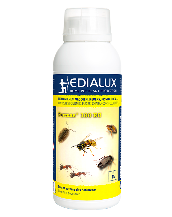 Permas 100 EC tegen kruipende insecten in huis 1L