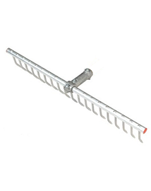 Inzaai Hark Aluminium voor inharken graszaad 60cm