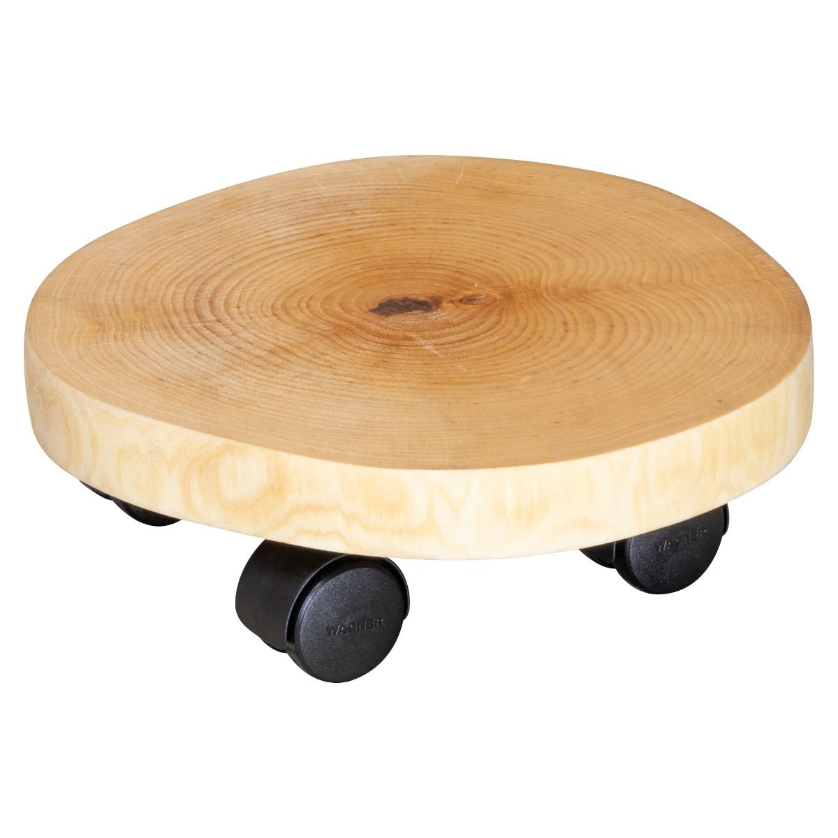 Houten Plantentrolleys Berk 25 - 30 cm