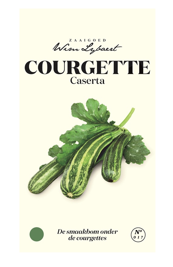 Wim Lybaert zaden Courgette Caserta