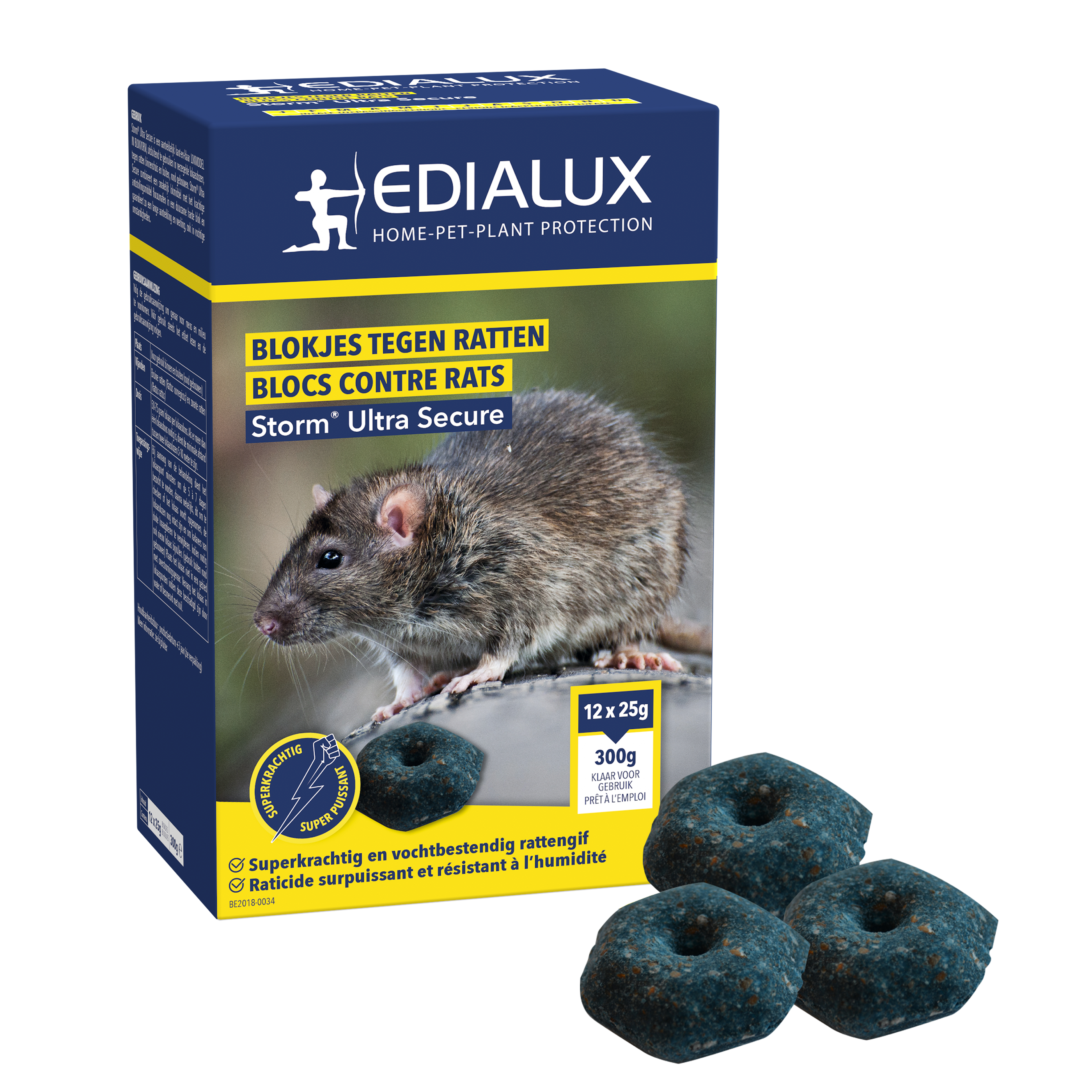 Edialux Storm Ultra Rattengif 300 g