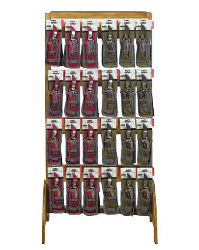 Snoeiset Snoeischaar en tuinmes + etui Bordeaux