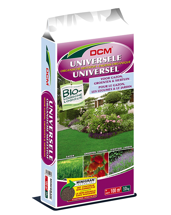 DCM Meststof Universeel voor gazon, groenten en siertuin 100 m²