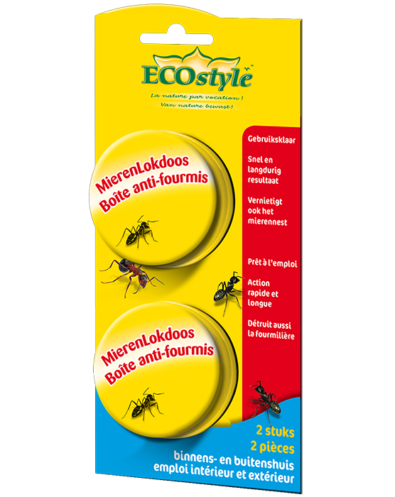 Ecostyle Mierenlokdoos Binnen of buiten 2 stuks