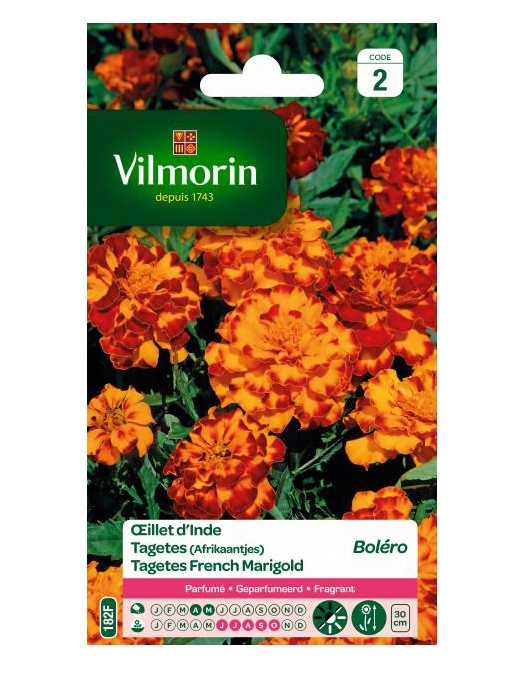 Vilmorin bloemzaden Tagetes Boléro