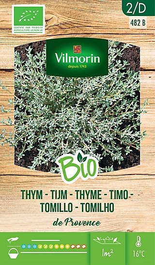 BIO kruiden zaden Tijm De Provence