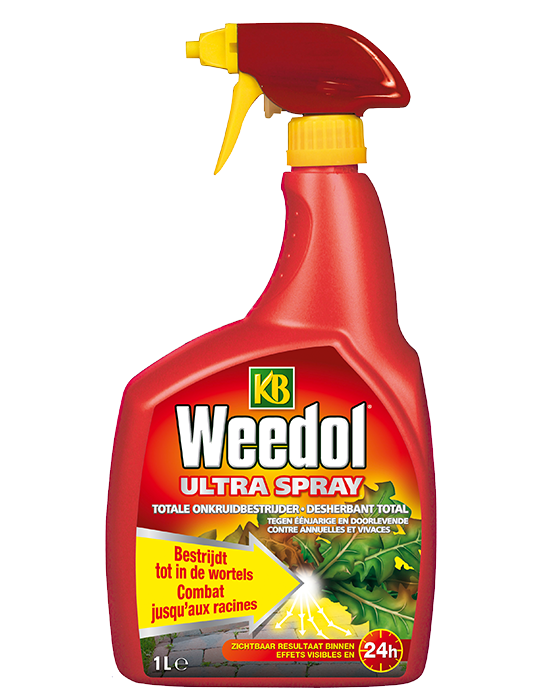 KB Weedol Ultra spray totale onkruidbestrijder 1L