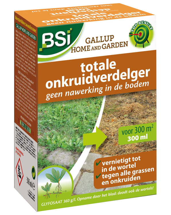 BSI Gallup Gazon kapot sproeien voor aanleg Wacht gazon 300m²