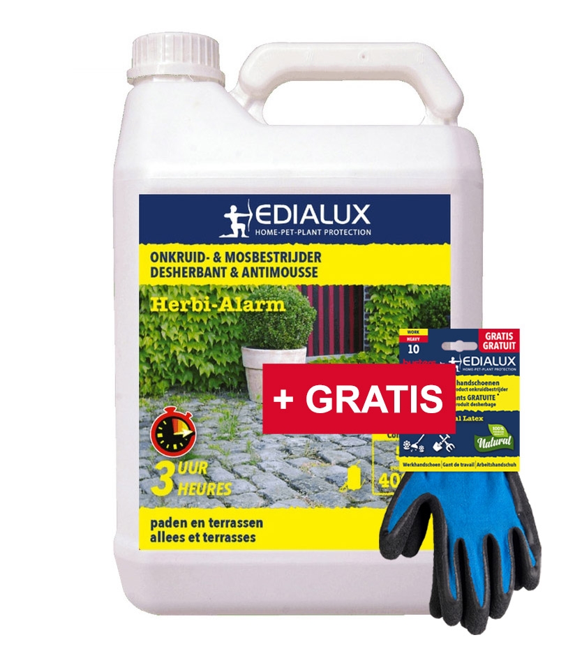 Edialux Onkruidbestrijder Concentraat Pad & Terras 5L