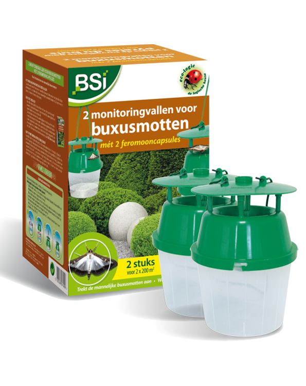 Feromoonvallen buxusmot 2st met feromonen 2st