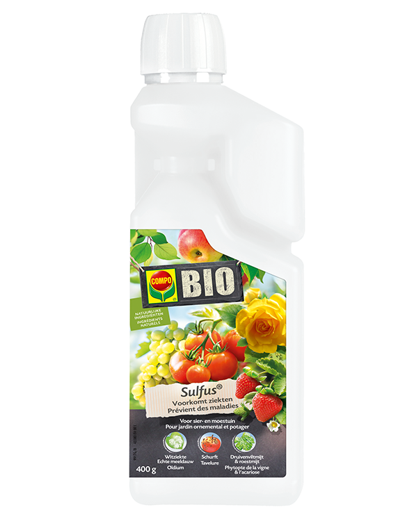 Compo Bio Sulfus Spuitzwavel tegen witziekte en schurft 400g