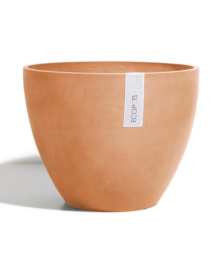 ECOPOTS Antwerp Ronde bloempot binnen / buiten Terracotta 30x25.5cm