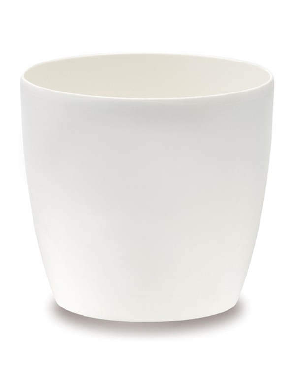 Elho Brussels Rond 30cm mat wit 