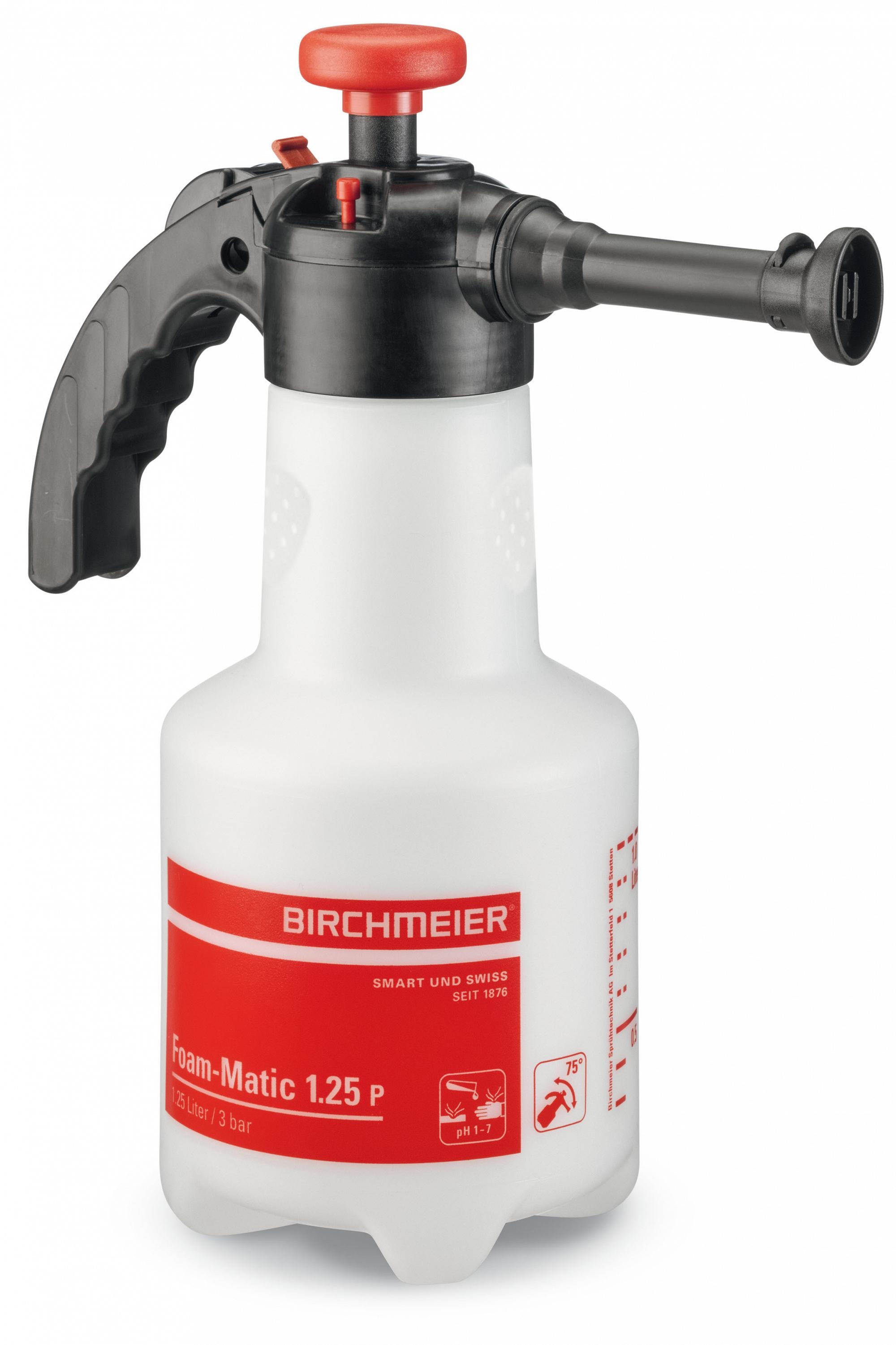 Birchmeier handsproeier speciaal voor schuim en verdunde zuren