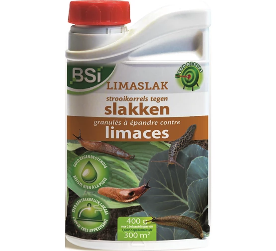 BSI Limaslak strooikorrels: Effectieve bestrijding van slakken in de tuin, beschermt planten en gewassen