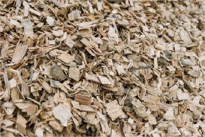 Houtchips als bodembedekker natuur per pallet 